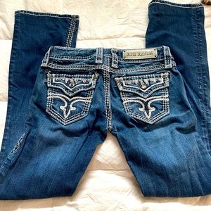 Womens rock revival jeans